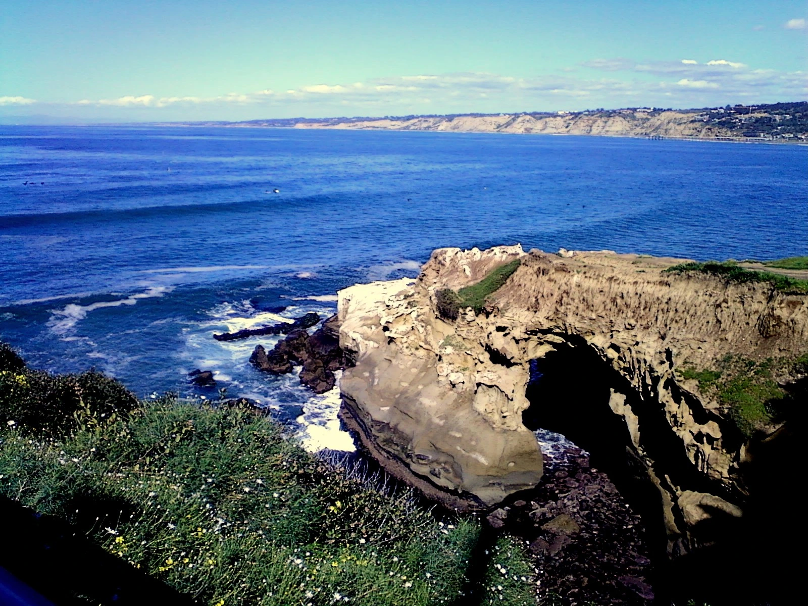 The caves at La Jolla Cove The caves at La Jolla Cove